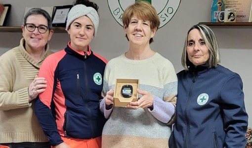 La donazione alla Croce Verde di Bricherasio