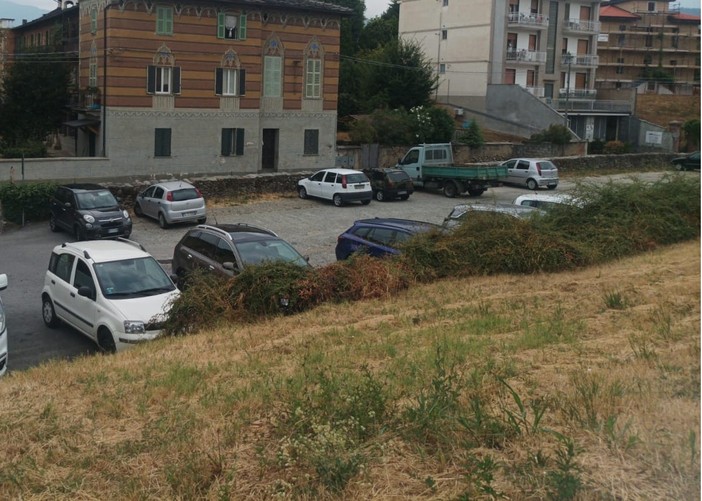Il parcheggio di via San Michele