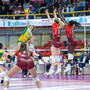 Attacco dell’ex Martina Bracchi (foto Lega Volley Femminile)