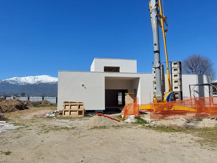 Il nido in costruzione