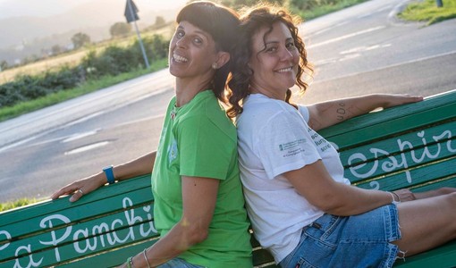 Stefania Ferrero ed Elena Lauro sulla Panchina del respiro