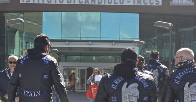 I motociclisti torinesi del ‘St. Michael’s Legione’ scendono in pista per la ricerca