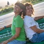 Stefania Ferrero ed Elena Lauro sulla Panchina del respiro Stefania Ferrero ed Elena Lauro sulla Panchina del respiro