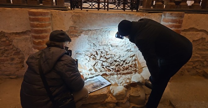 All’Abbazia di Cavour si studiano le fasi della costruzione dell’edificio All’Abbazia di Cavour si studiano le fasi della costruzione dell’edificio