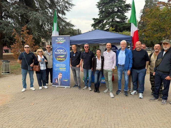 Il primo banchetto a Cumiana