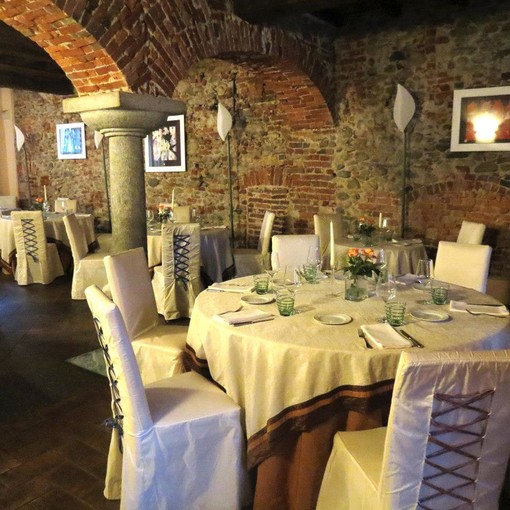 Sala ristorante della Nicchia di Cavour