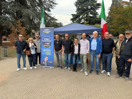 Il primo banchetto a Cumiana