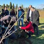 La piantumazione dei meli a Colleferro