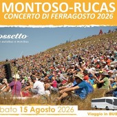 Concerto di Ferragosto a Montoso-Rucas: da Torino un pullman per vivere l’evento senza pensieri