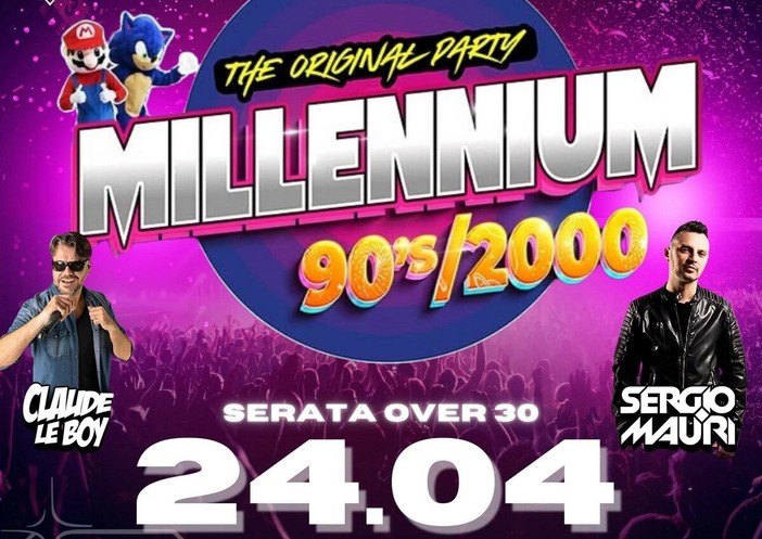 Millennium 90/2000: una notte tutta da cantare e ballare