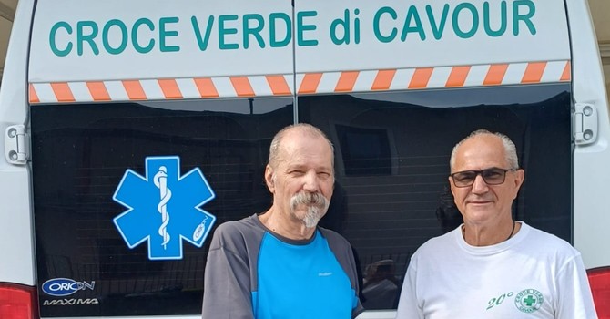 Il passaggio di consegne tra Bessone (a sinistra) e Turaglio Il passaggio di consegne tra Bessone (a sinistra) e Turaglio