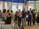 L’inaugurazione di stamattina