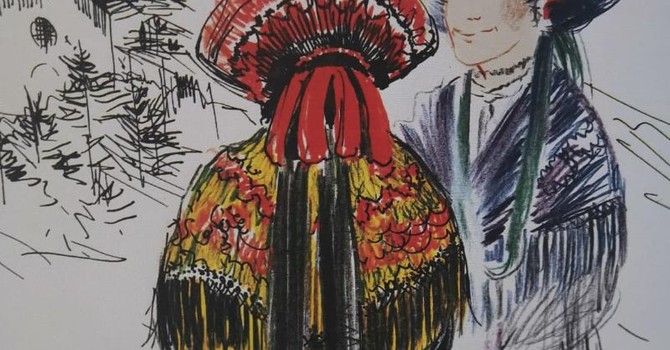 Mostra di bambole in abiti tradizionali alpini al Museo Etnografico Ezio Giaj