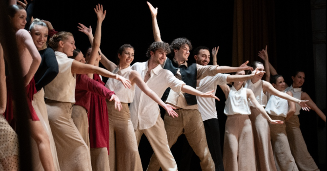 Un momento dello spettacolo