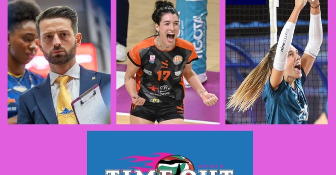 Questa sera (ore 21) ospiti di TIME OUT WOMEN Decortes, Busolini e Petruzzelli