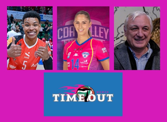 VOLLEY AF / Questa sera (ore 21) una nuova puntata di “TIME OUT WOMEN”; Ospiti Martinez, Frosini e l’avv. Vergnano