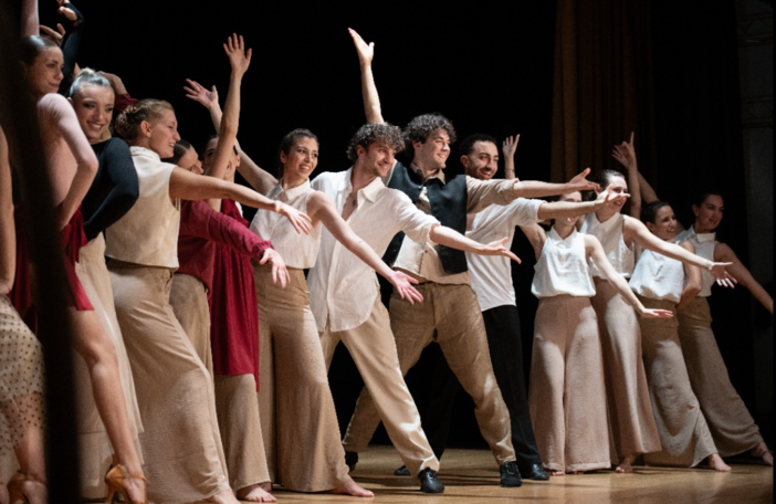 Un momento dello spettacolo