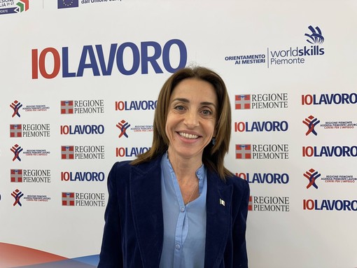 L’assessore regionale al Lavoro Elena Chiorino