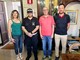 Pasquale Macchia con la Giunta di Frossasco