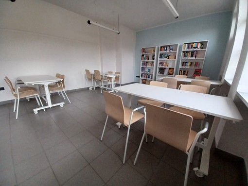 A Frossasco, una nuova aula studio da 25 posti nella biblioteca comunale