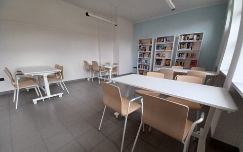 A Frossasco, una nuova aula studio da 25 posti nella biblioteca comunale