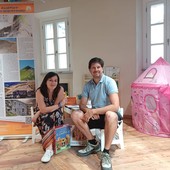 Luca Grande e Simona Pons nel nuovo Museo