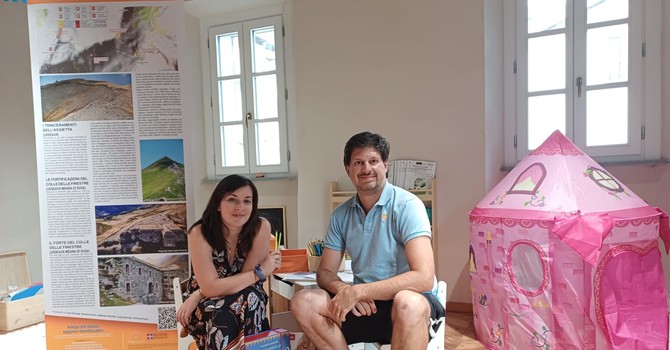 Luca Grande e Simona Pons nel nuovo Museo