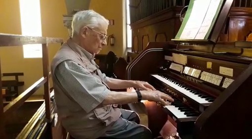 Ferruccio Corsani all’organo