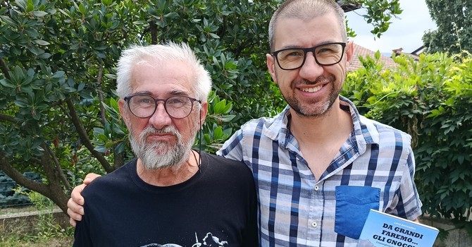 Da sinistra Giuseppe e Luca Boccardo