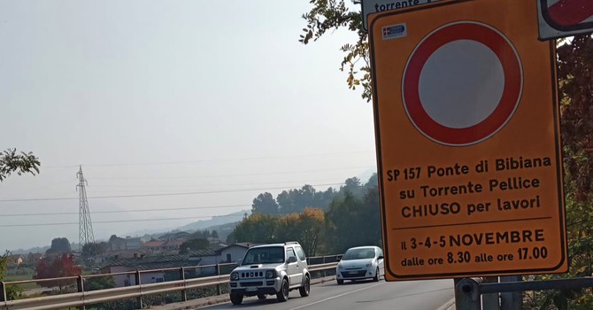 In arrivo tre giorni di chiusura per il ponte di Bibiana