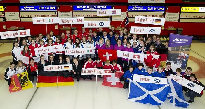 Gli Juniores del curling si radunano a Pinerolo nel nome di Clement