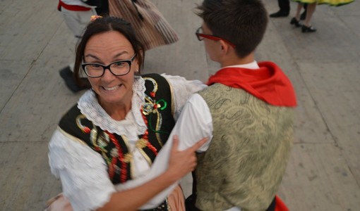 I Danzatori di Bram di Cavour salutano Stefania Consaga