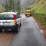 Borgate di Pramollo isolate per la frana distaccata nel pomeriggio