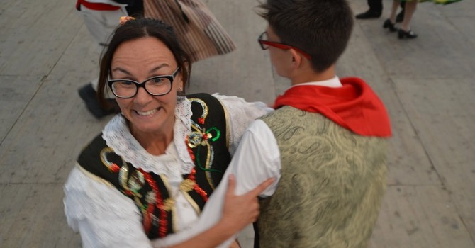 I Danzatori di Bram di Cavour salutano Stefania Consaga
