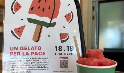 Con una granita a Pinerolo si aiuta il Medio Oriente Con una granita a Pinerolo si aiuta il Medio Oriente