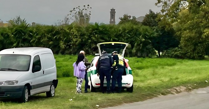 Scontro furgone e moto sulla circonvallazione di Vigone