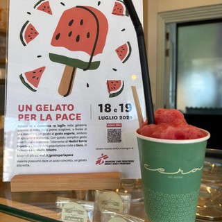 Con una granita a Pinerolo si aiuta il Medio Oriente