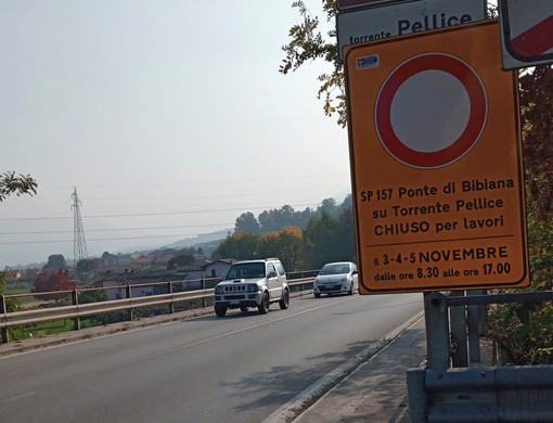 In arrivo tre giorni di chiusura per il ponte di Bibiana