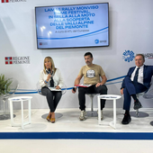 Nelle foto la partecipazione dell'ATL del Cuneese al TTG di Rimini 2026. Da sinistra Gabriella Giordano, presidente ATL; Manuel Podetti, titolare Adventure Moto Events; Paolo Bongioanni, assessore al Commercio, Agricoltura e Cibo, Turismo, Sport e Post-olimpico, Caccia e Pesca, Parchi della Regione Piemonte Nelle foto la partecipazione dell'ATL del Cuneese al TTG di Rimini 2026. Da sinistra Gabriella Giordano, presidente ATL; Manuel Podetti, titolare Adventure Moto Events; Paolo Bongioanni, assessore al Commercio, Agricoltura e Cibo, Turismo, Sport e Post-olimpico, Caccia e Pesca, Parchi della Regione Piemonte