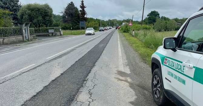 Asfaltature sulla 161: lavori al via a Bricherasio, poi Luserna San Giovanni