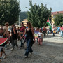 Il ritrovo in piazza a Luserna San Giovanni