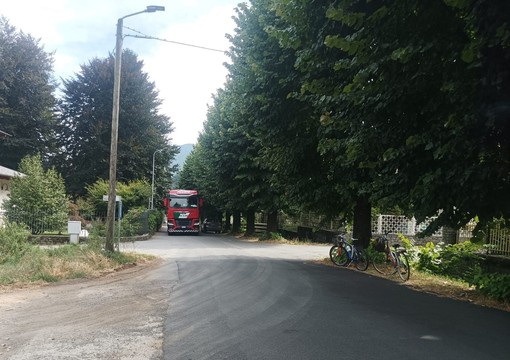Via Monte Granero dove verrebbero abbattuti i tigli