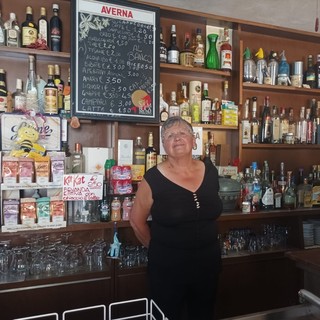 Elda Bessone nel suo locale