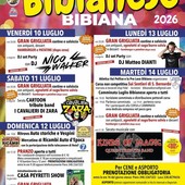 Luglio Bibianese 2026, quattro serate di gusto e musica sotto le stelle