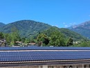 I pannelli fotovoltaici sul cimitero di Lusernetta