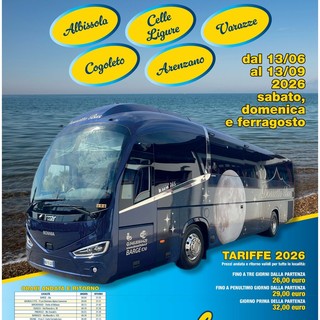 Dal Pinerolese al mare senza pensieri: sabato parte il nuovo bus del mare