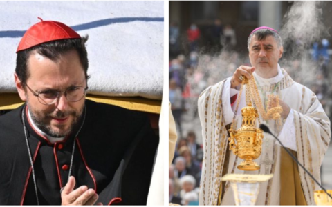 A sinistra Giorgio Marengo, a destra Roberto Repole
