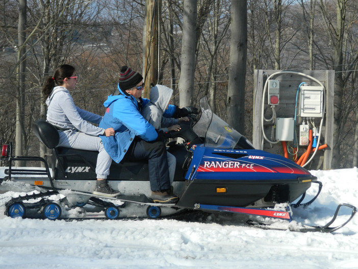 Nel Parco montano di Rorà i bambini gireranno in motoslitta