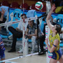 Attacco di Dodson (foto Lega Volley Femminile) Attacco di Dodson (foto Lega Volley Femminile)