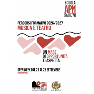 Open Week alla Scuola APM di Saluzzo: dal 21 al 25 settembre scopri “Un mare di opportunità”